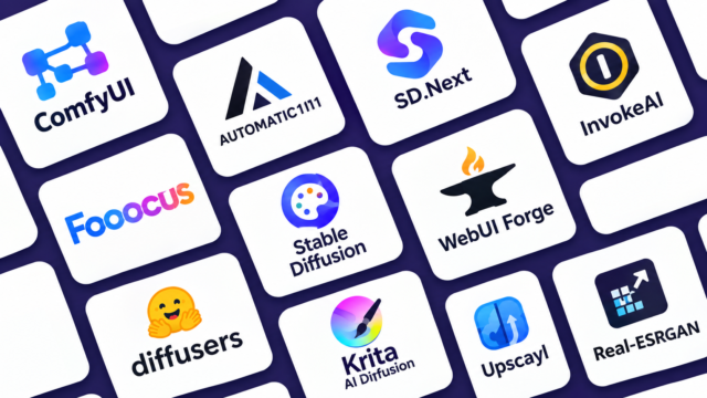 open source AI image tools comparison ComfyUI AUTOMATIC1111 InvokeAI
