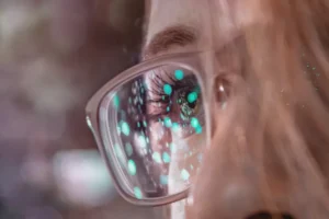 Samsung Android XR glasses color display concept 2027