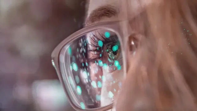 Samsung Android XR glasses color display concept 2027