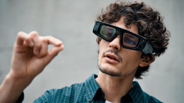 Snap Specs AR glasses enterprise Nvidia Salesforce AWS