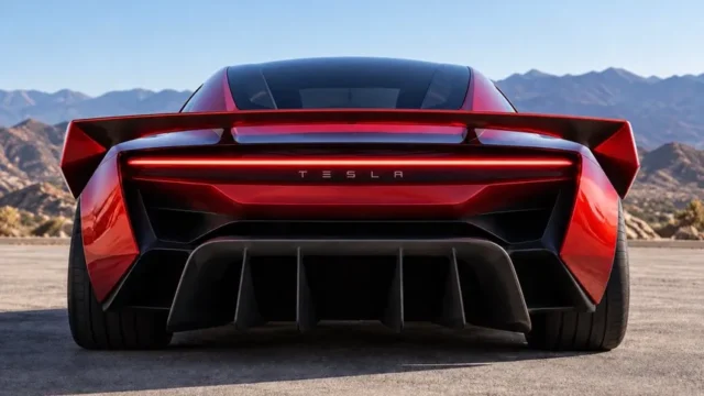 Tesla Roadster October 1 reveal teaser with hidden text