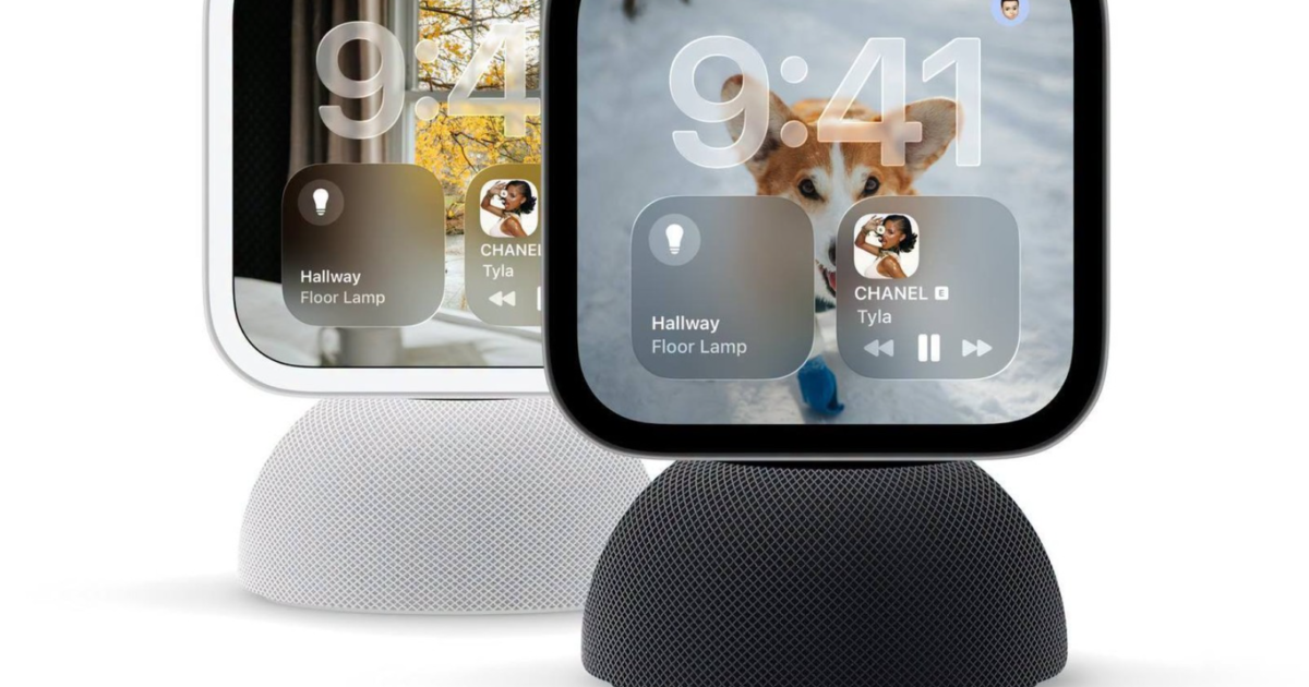 Apple HomePad smart display setup. Source: Forbes